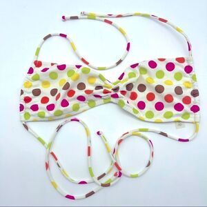 Victoria's Secret Polka Bikini Top Size Small